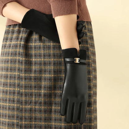 Elegant Leather Gloves