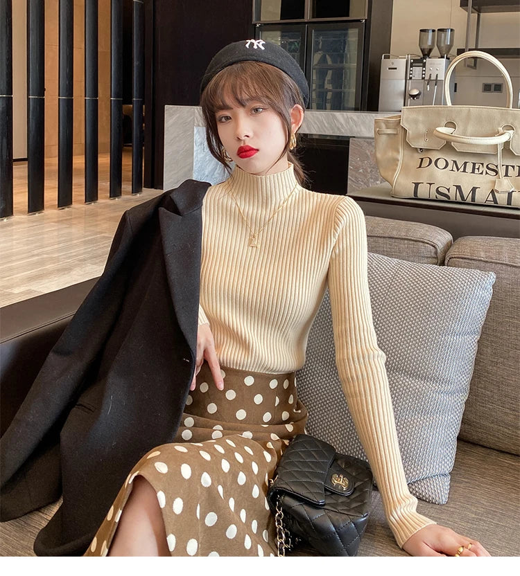 Elowyn Slim Turtleneck Sweater