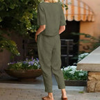 Amelia Cotton Linen Set
