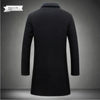 Adrian Long Wool Blend Coat