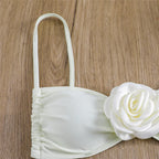 Flower Bandeau Bikini