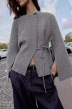 Casual Solid Women's Cardigan