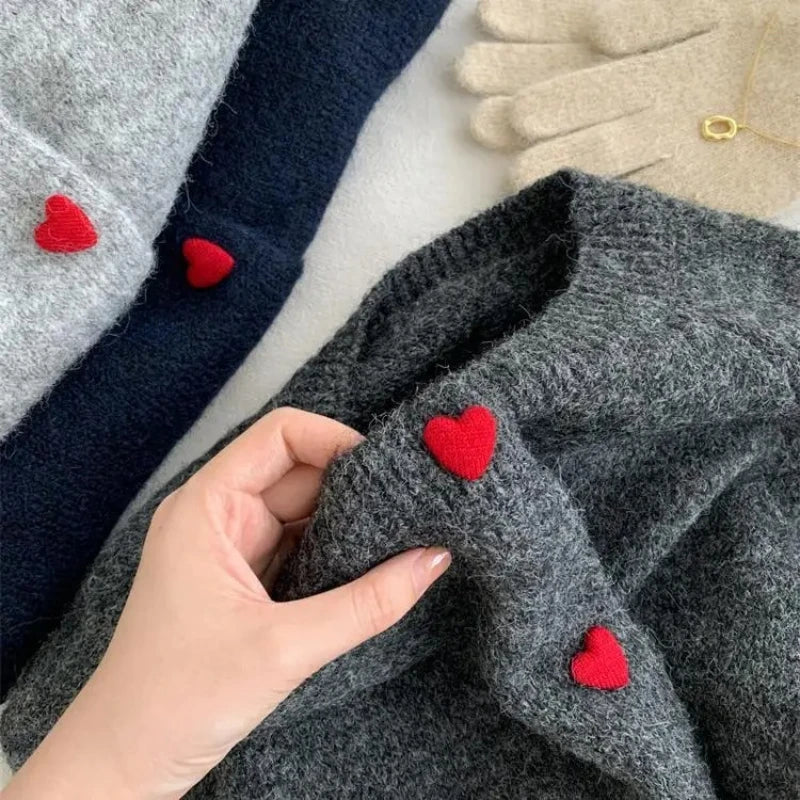 Ava Wool Knit Cardigan