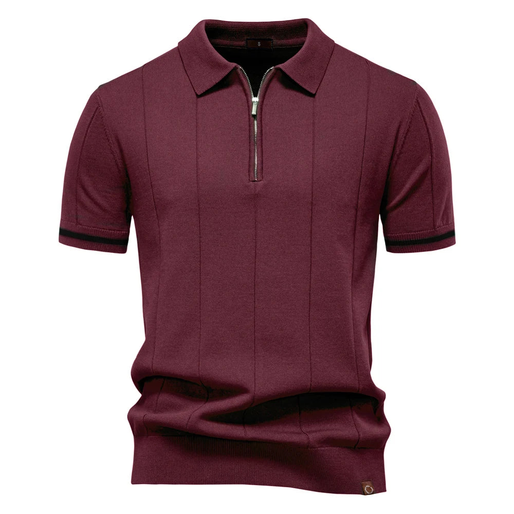 Hudson Zip Polo