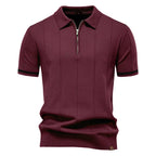 Hudson Zip Polo