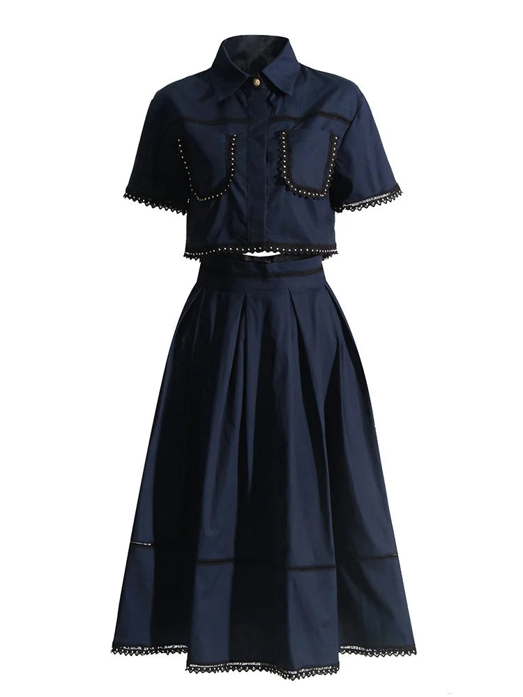 Solid Two Piece Set