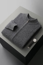 Marco Merino Wool Zip Sweater