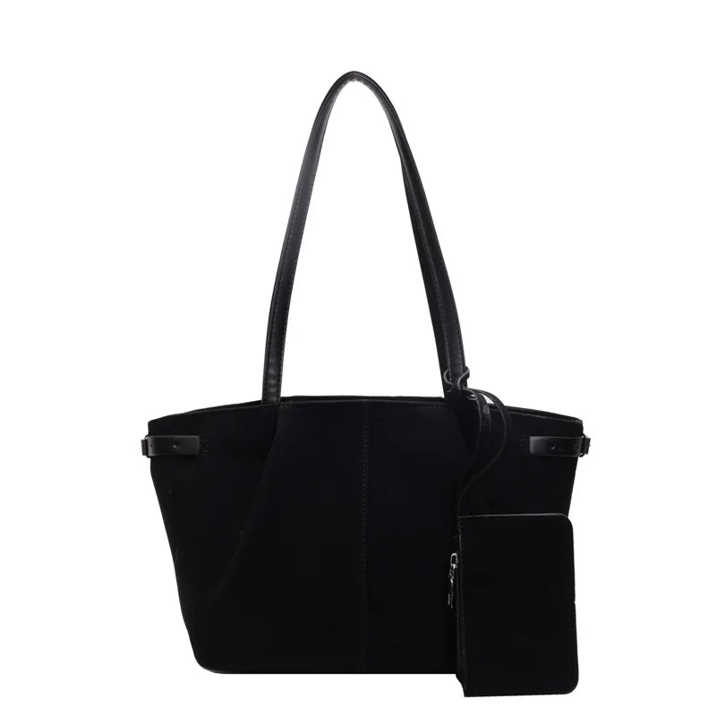 Maribel Suede Bucket Tote
