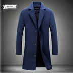 Adrian Long Wool Blend Coat