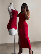 Women’s Halter Bodycon Mini Dress