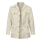 Asher Striped Button Shirt