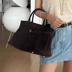 Women’s Vintage Brown Tote Bag