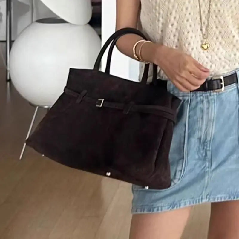 Women’s Vintage Brown Tote Bag
