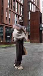 Odessa Fur Collar Coat