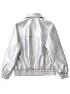 Retro Moto Faux Leather Jacket