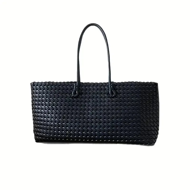 Luxury Woven Large Tote Bag
