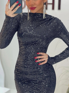 Hilda Sequins Long Dress