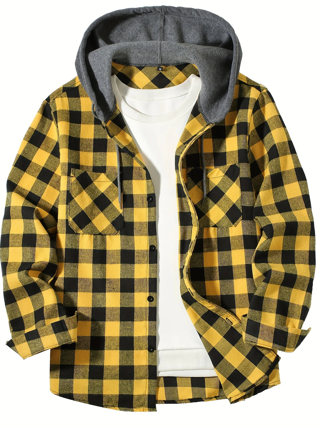 Cameron Plaid Hooded Shacket