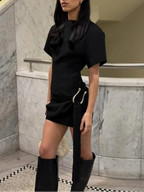 Short Sleeve Mini Dress