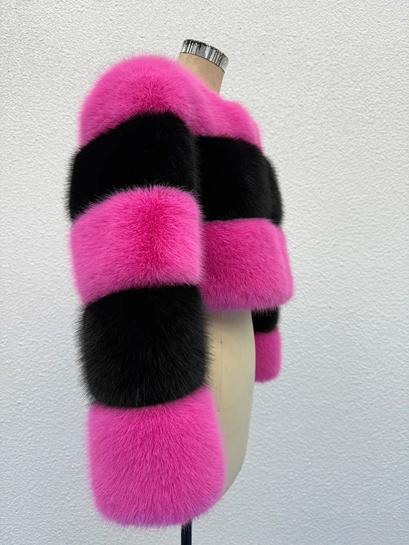 Vellora Fluffy Fur Jacket