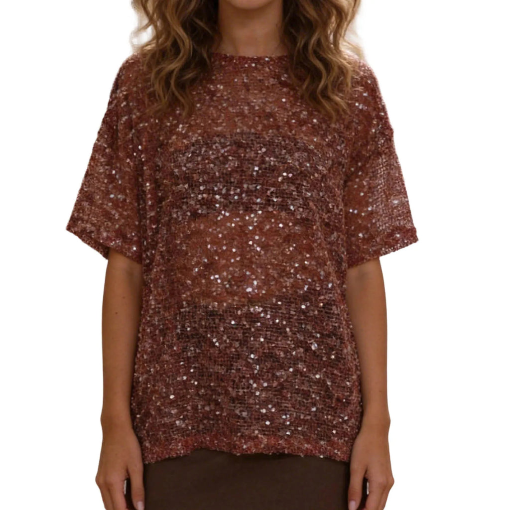 Women's Glitter Top