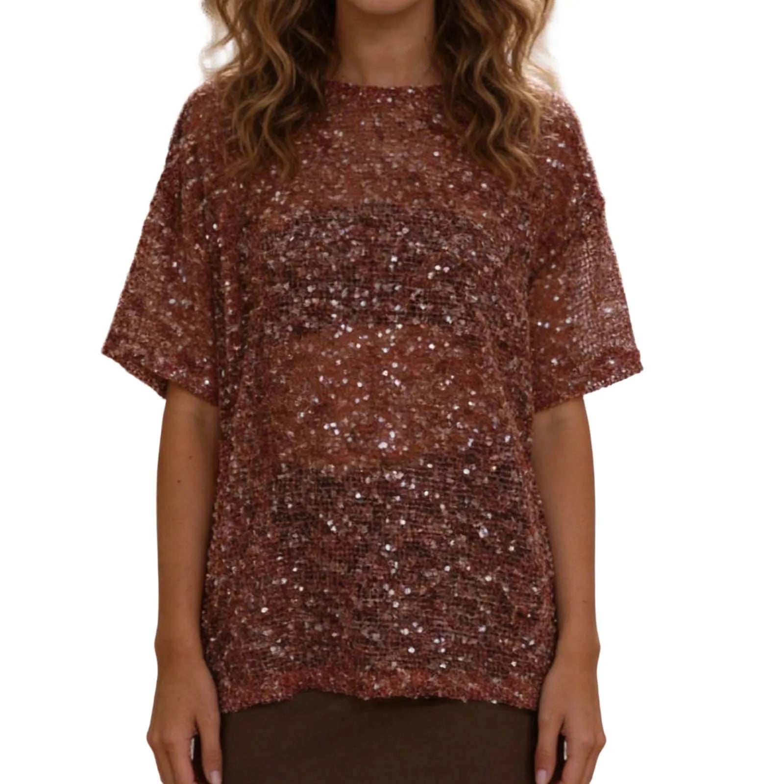 Women's Glitter Top