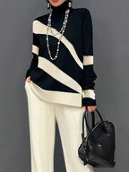 Women’s High Neck Knit Sweater