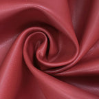 Red Faux Leather Jacket