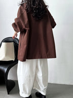 Elodie Short Lapel Trench Coat