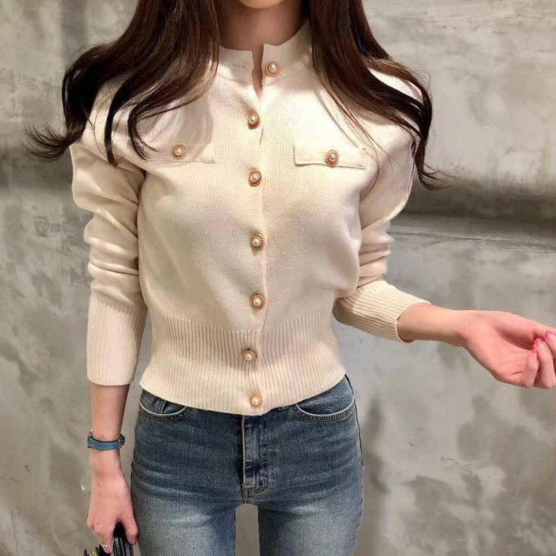 Alessandra Slim Knit Cardigan