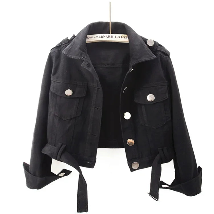 Women’s Army Green Denim Jacket