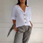 Sienna Linen Button Shirt