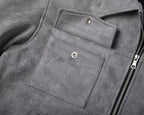 Noah Suede Overshirt Jacket