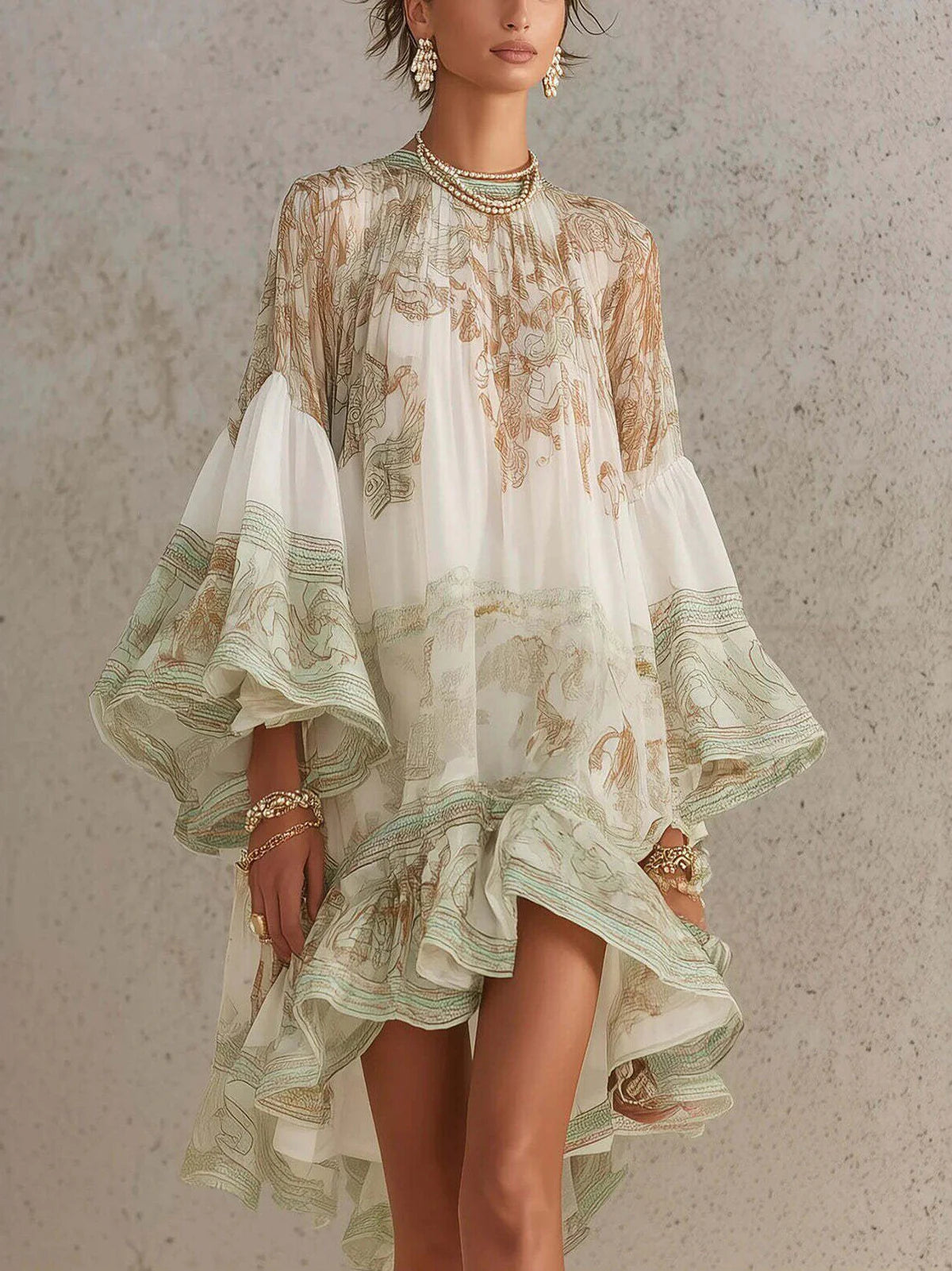 Isla Boho Mini Dress