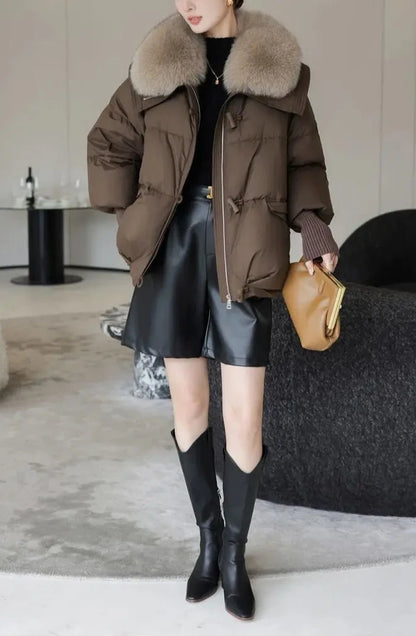 Paula Fur Collar Coat