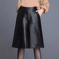 Leather Bermuda Shorts