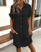 Clara Vintage Mini Dress