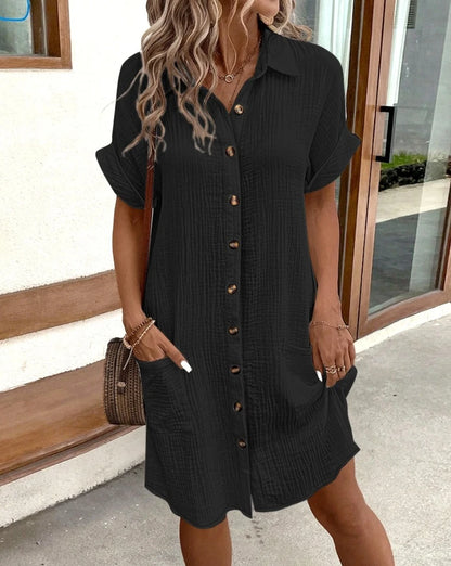 Clara Vintage Mini Dress