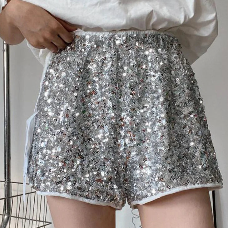 Estela Sequin Shorts