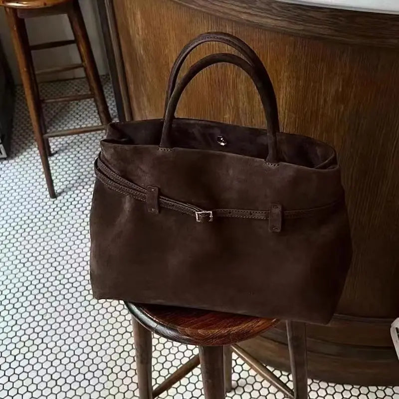 Women’s Vintage Brown Tote Bag