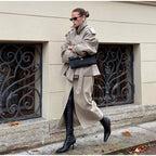 Women’s Belted Short Trench Coat