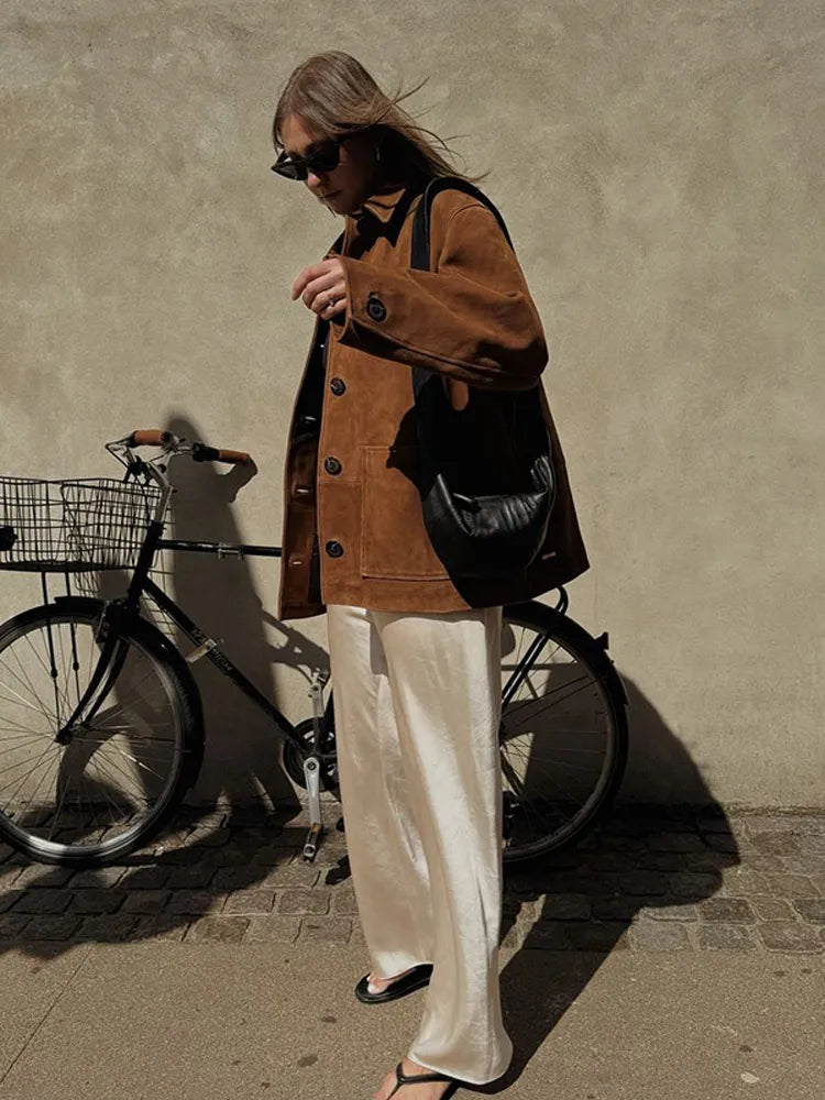 Antonia Brown Loose Jacket