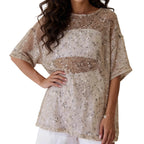 Women's Glitter Top