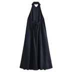 Isla Neck-Halter Maxi Dress