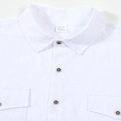 Luca Linen Utility Shirt