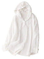 Nicole Linen Hoodie