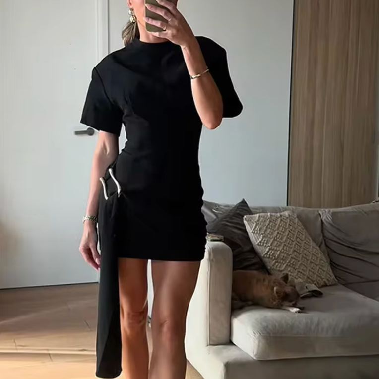 Short Sleeve Mini Dress