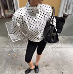 Polka Dot Printed Jacket