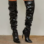 Scarlet Stiletto Boots