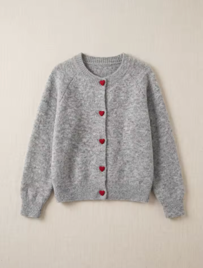 Ava Wool Knit Cardigan
